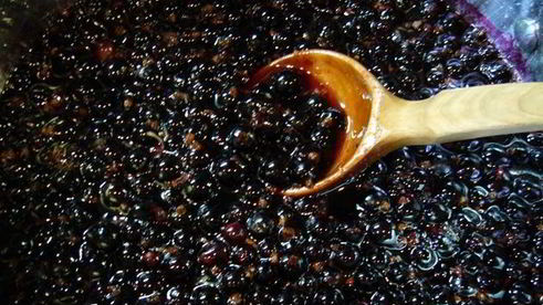 варенье-пятиминутка из смородины с имбирем