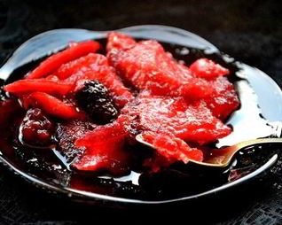 Варенье яблочно-ежевичное с лимонными корочками