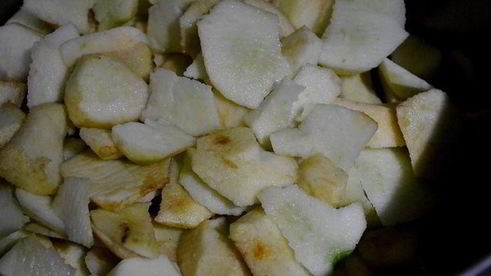 варенье яблочно-ежевичное с лимонными корочками