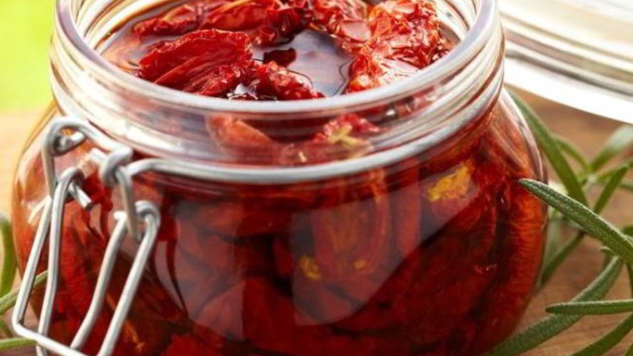 Рецепт вяленых помидоров с розмарином