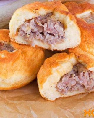 Беляши с мясом