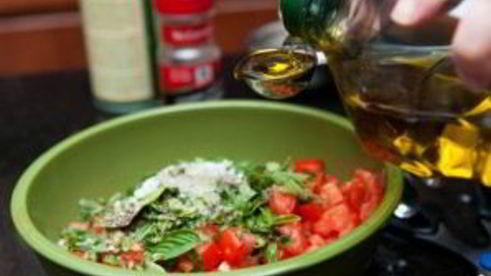 брускетта с томатами