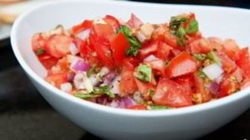 брускетта с томатами