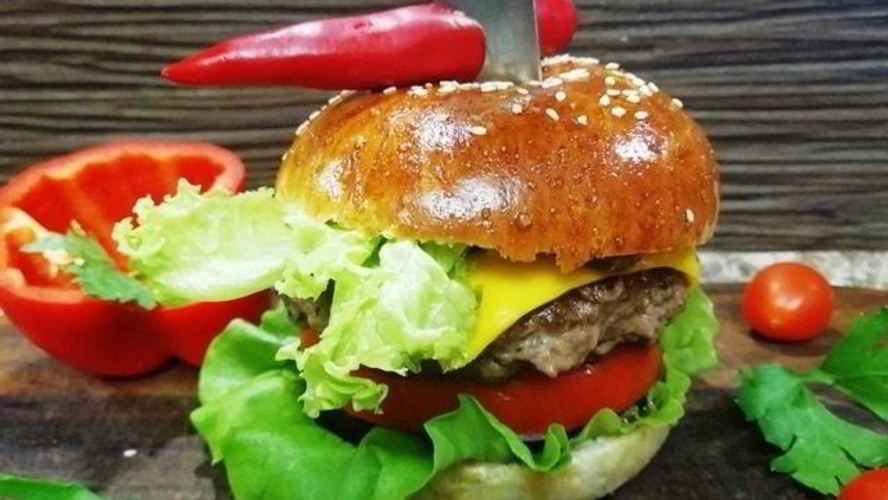Рецепт брутального бургера с говядиной