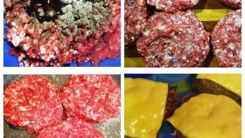 брутальный бургер с говядиной