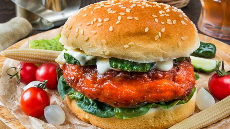 Рецепт бургера баффало