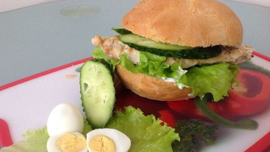 Рецепт чикенбургера