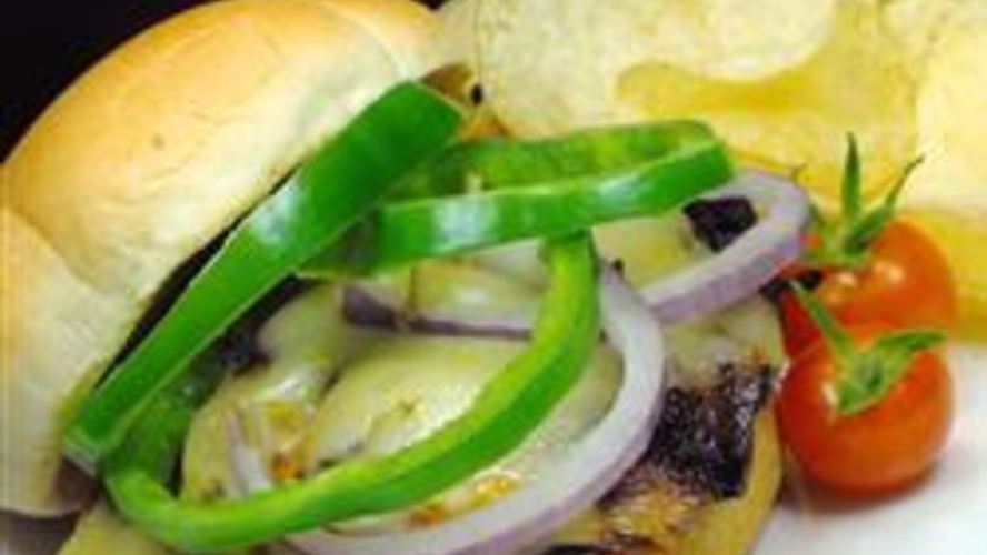 Рецепт гамбургеров с грибами и сыром