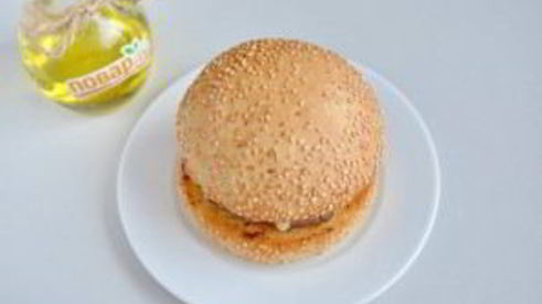 очень вкусный бургер