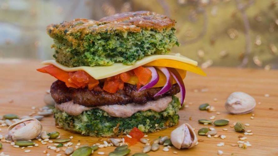 Рецепт средиземноморского бургера