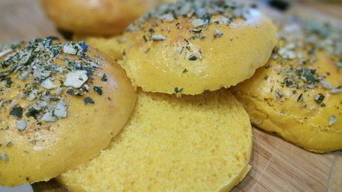 тыквенные булочки для бургеров