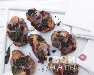 Бутерброды с печенью