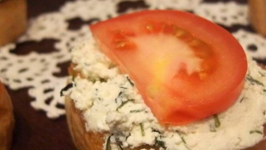 Рецепт бутербродов с творогом