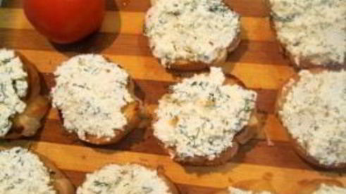 бутерброды с творогом