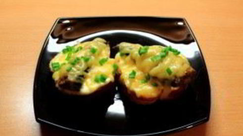 бутерброды со шпротами в духовке