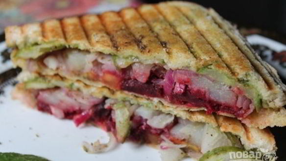 Рецепт Горячих бутербродов на завтрак