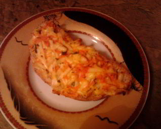 Горячий бутерброд с морковью