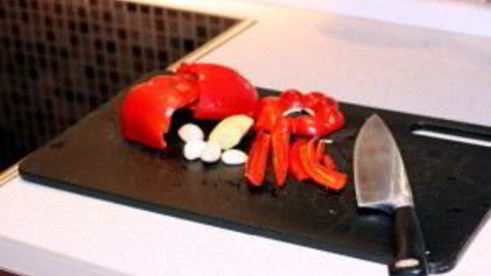 острые бутерброды с креветками