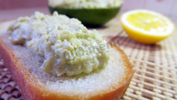 Рецепт Пасты из авокадо для бутербродов