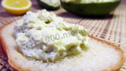 паста из авокадо для бутербродов