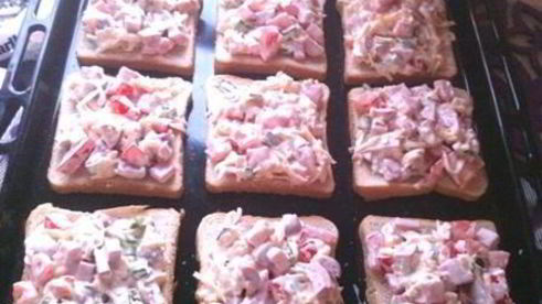 пикантные бутерброды