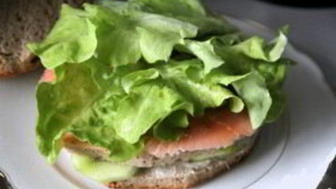 шведский бутербродный торт