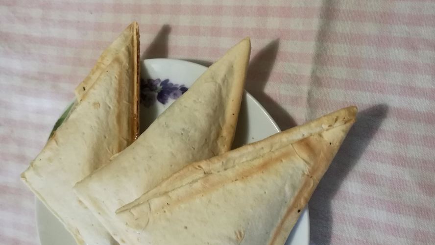 Рецепт яблочных пирожков из лаваша в бутерброднице