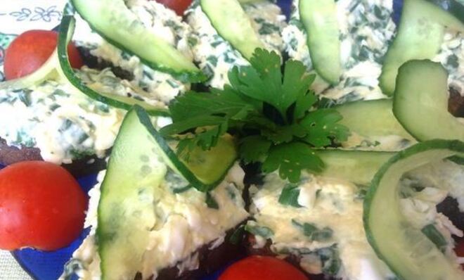 Закусочный бутерброд