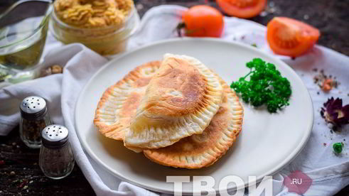 чебуреки с картошкой