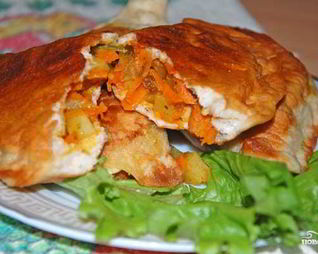 Вегетарианские чебуреки