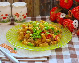 Макароны Чизбургер