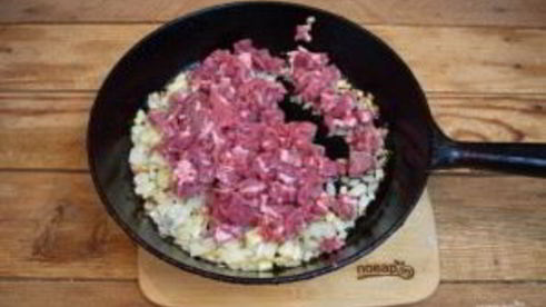 макароны чизбургер