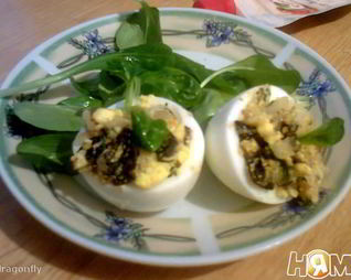 Фаршированные яйца