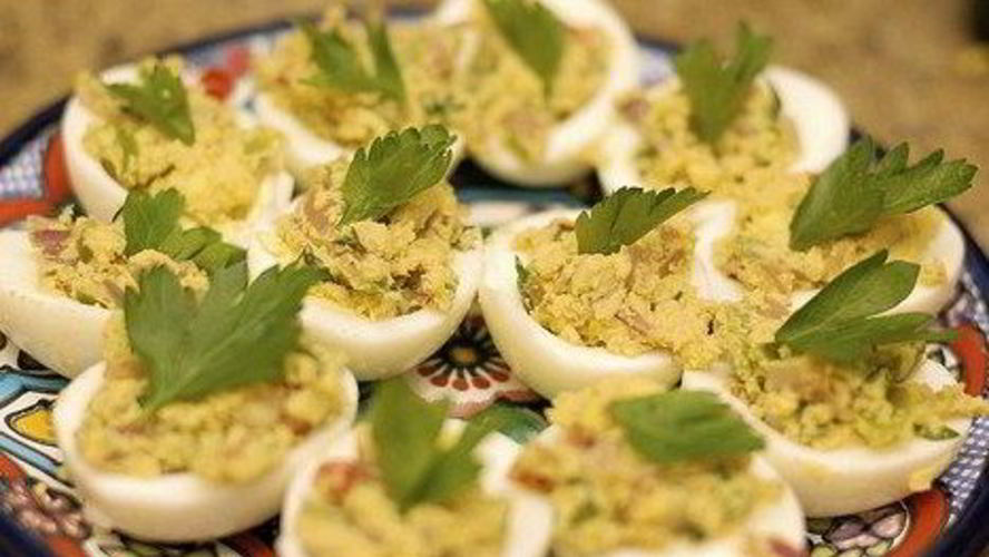 Рецепт яиц, фаршированных форшмаком