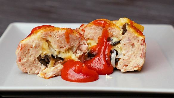 Рецепт Горячей закуски из фарша