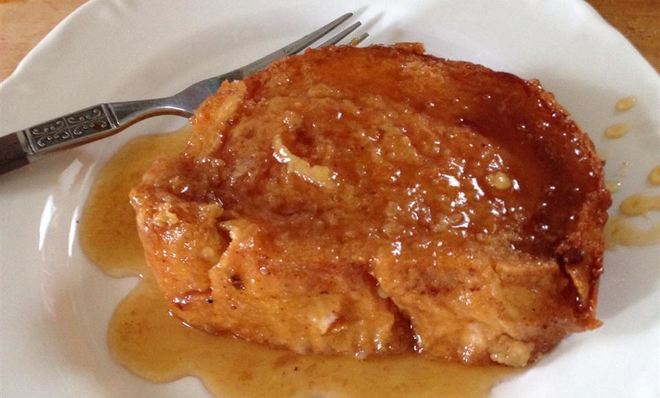 Гренки на завтрак в духовке