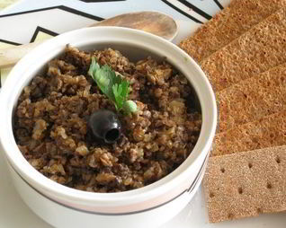 Грибная икра из сушеных грибов