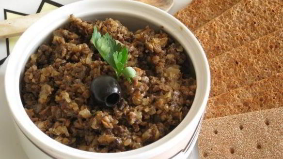 Рецепт Грибной икры из сушеных грибов