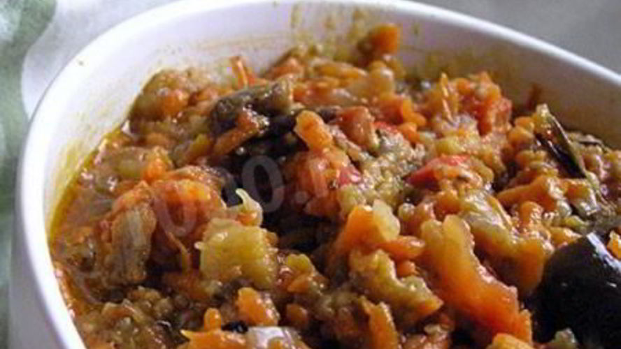 Рецепт икры из баклажан херсонская