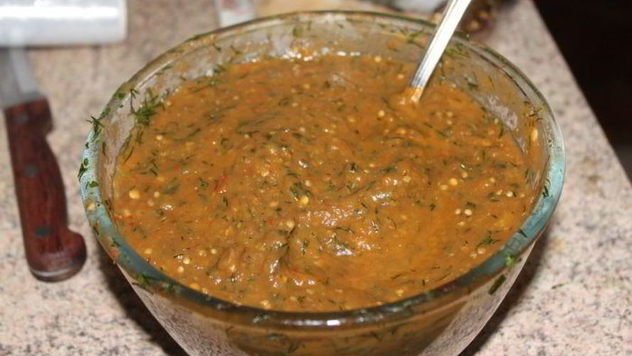 Рецепт икры из баклажанчиков