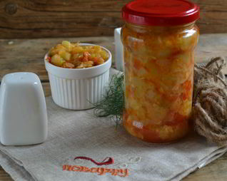 Кабачковая икра без мясорубки