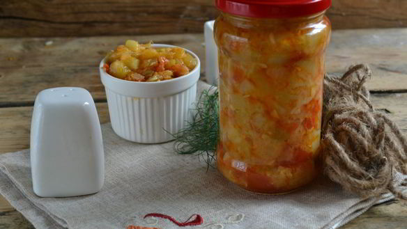 Рецепт Кабачковой икры без мясорубки