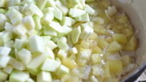 кабачковая икра без мясорубки