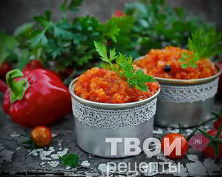 Овощная икра на зиму