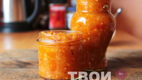 овощная икра на зиму