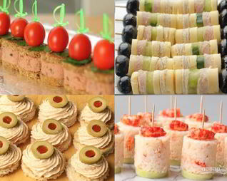 Простые канапе