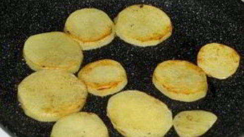 картошка с баклажанами