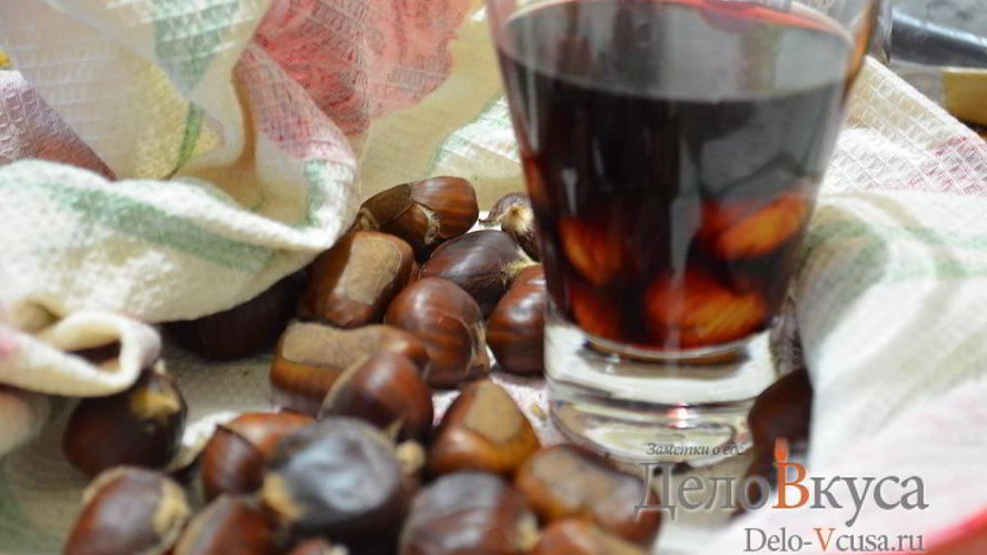 Рецепт каштанов печеных в духовке с красным вином