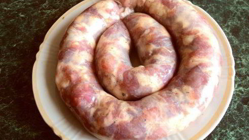 колбаса украинская, домашняя