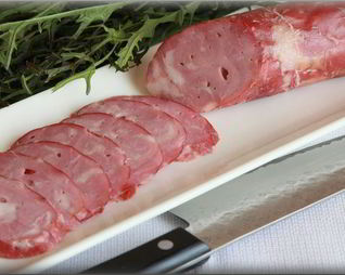 Колбаса Ветчина мраморная